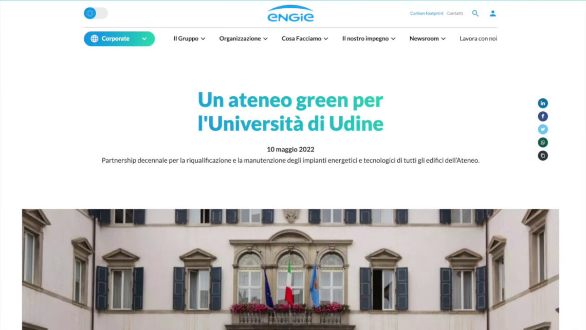 L’Università di Udine è sempre più green L’Università di Udine è sempre più green