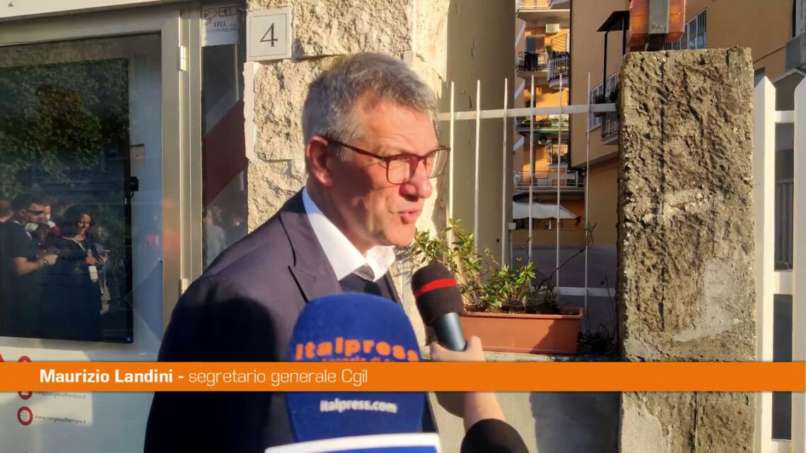 Landini “C’è troppa precarietà nel lavoro” Landini “C’è troppa precarietà nel lavoro”
