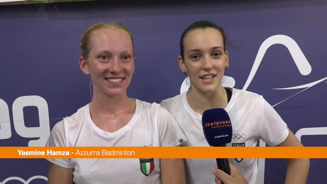 Fink e Hamza argento storico per il badminton ai Giochi Mediterraneo Fink e Hamza argento storico per il badminton ai Giochi Mediterraneo