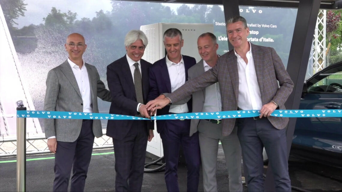 Volvo porta a Frosinone la rete ultrafast di ricarica Volvo porta a Frosinone la rete ultrafast di ricarica