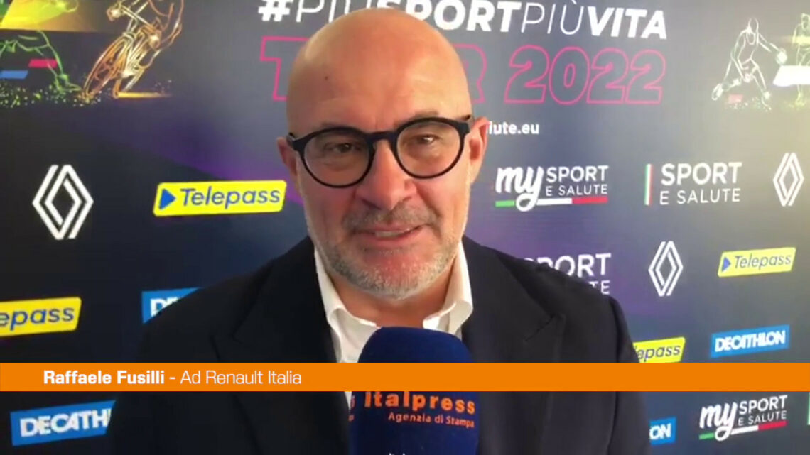 Renault partner tour Sport e Salute, Fusilli “Obiettivi comuni” Renault partner tour Sport e Salute, Fusilli “Obiettivi comuni”