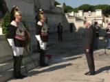 2 Giugno, Mattarella depone corona d’alloro all’Altare della Patria