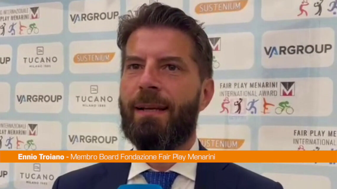Troiano “Con più fair play ci sarebbero meno guerre” Troiano “Con più fair play ci sarebbero meno guerre”