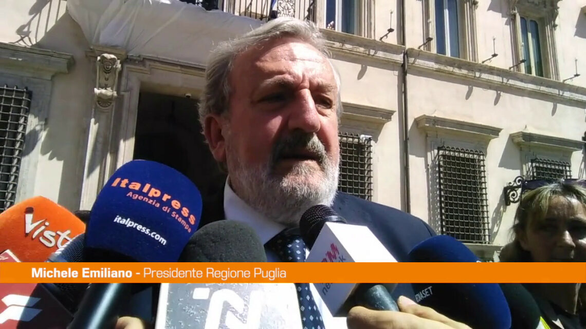 Emiliano “A 5 regioni affidata la politica nazionale dell’idrogeno” Emiliano “A 5 regioni affidata la politica nazionale dell’idrogeno”