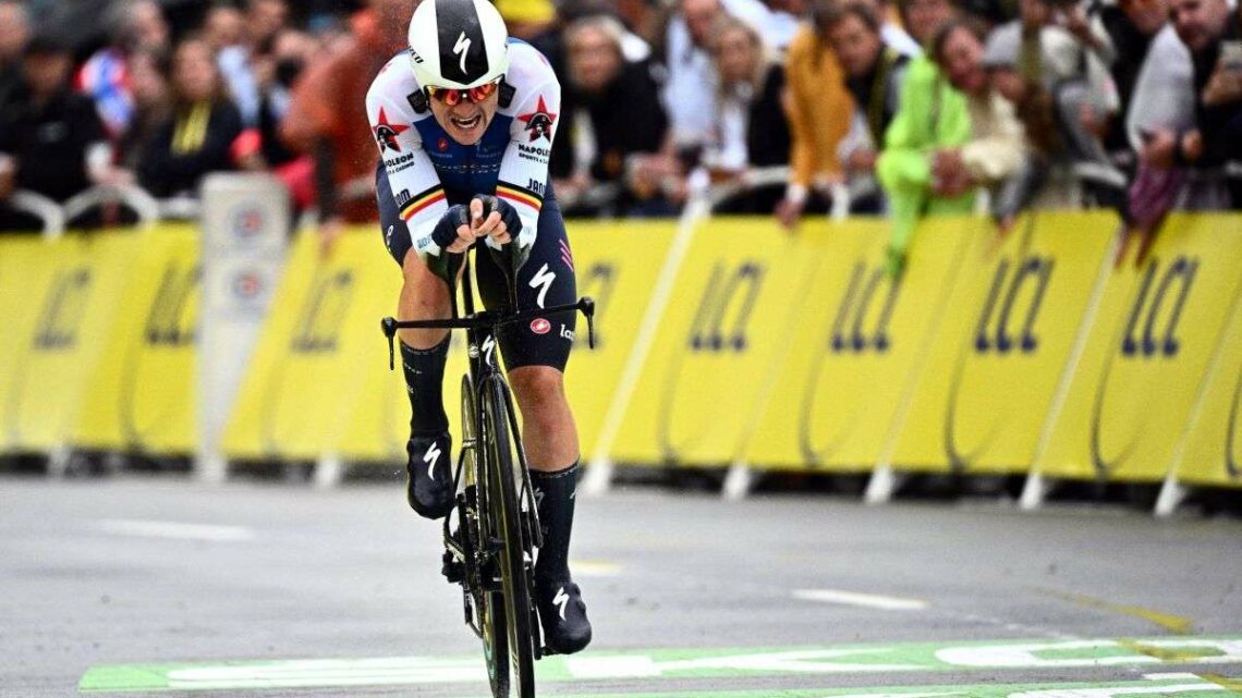 Lampaert si prende crono e prima maglia gialla al Tour Lampaert si prende crono e prima maglia gialla al Tour