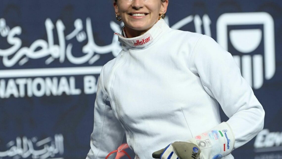 Rossella Fiamingo bronzo ai Mondiali di scherma in Egitto Rossella Fiamingo bronzo ai Mondiali di scherma in Egitto