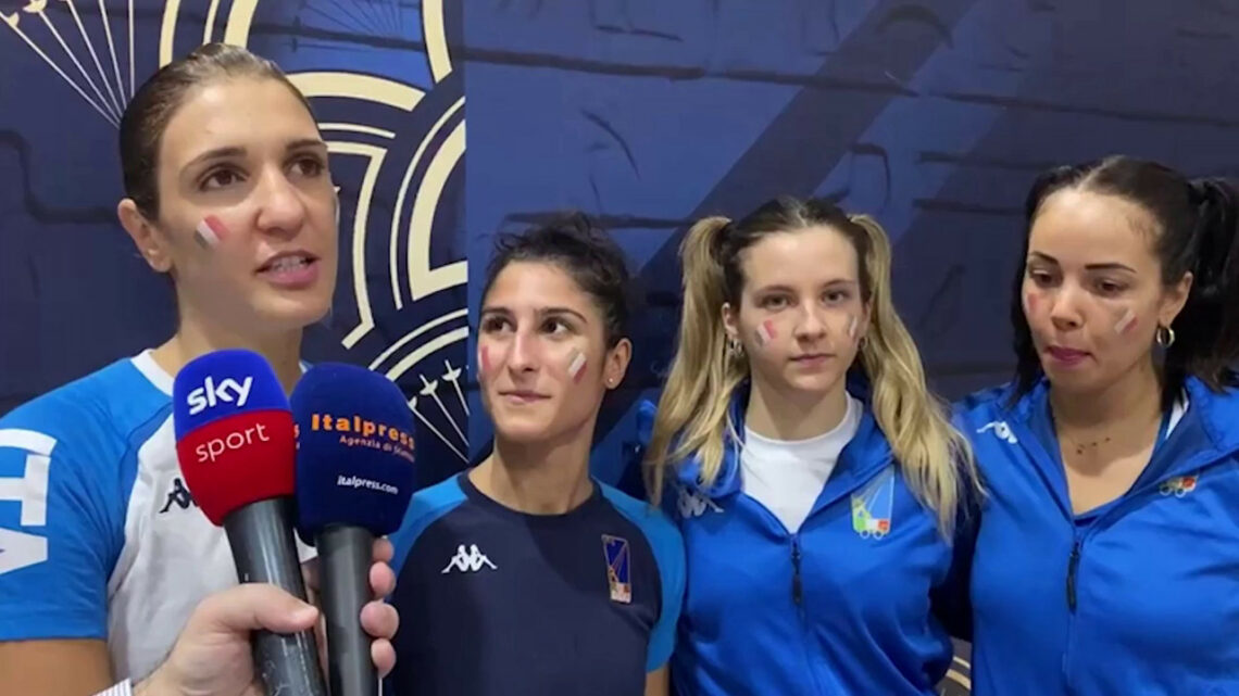 Oro mondiale per il fioretto donne a squadre “Stiamo tornando” Oro mondiale per il fioretto donne a squadre “Stiamo tornando”