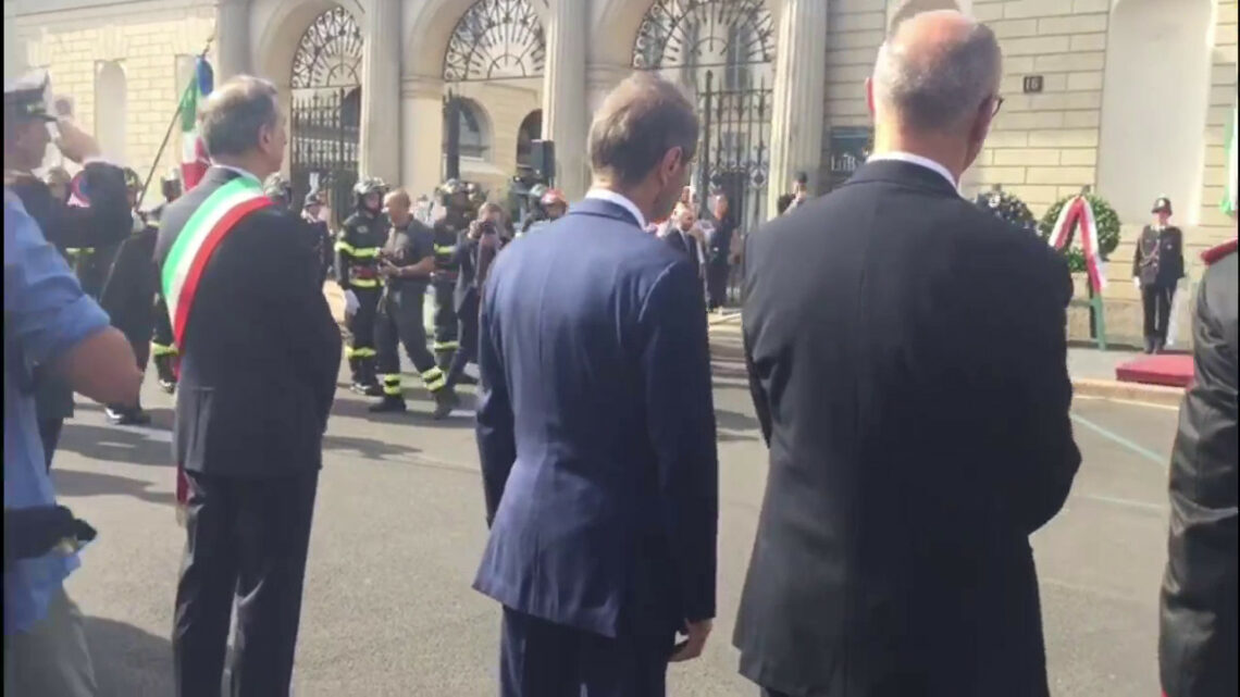 Milano, strage via Palestro, Sala “Con ogni energia contro la mafia” Milano, strage via Palestro, Sala “Con ogni energia contro la mafia”