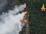 Incendio Massarosa: Bruciati 560 ettari, in arrivo altro Canadair