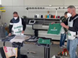 Contraffazione, denunciate 9 persone, 13mila capi falsi sequestrati