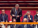 Draghi in Senato “Non serve una fiducia di facciata”