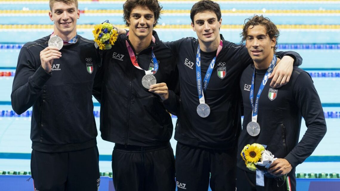 Europei nuoto, oro Italia nella 4×100 sl maschile Europei nuoto, oro Italia nella 4×100 sl maschile