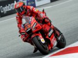 Moto Mondiale, GP d’Austria: tripletta per Bagnaia