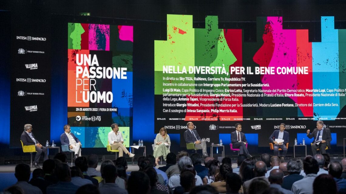 Al Meeting di Rimini leader a confronto su lavoro, tasse e reddito di cittadinanza Al Meeting di Rimini leader a confronto su lavoro, tasse e reddito di cittadinanza
