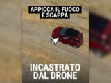 Calabria, appicca il fuoco e scappa ma il drone lo “incastra”