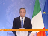 Draghi “L’Italia rimane al fianco dell’Ucraina”