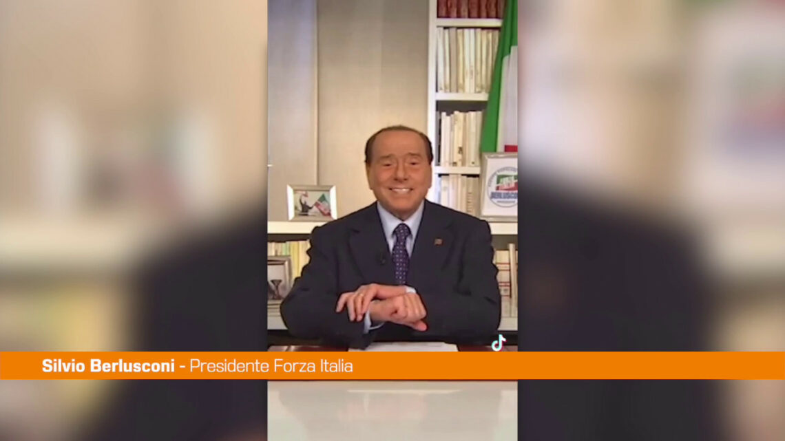 Berlusconi debutta su TikTok Berlusconi debutta su TikTok