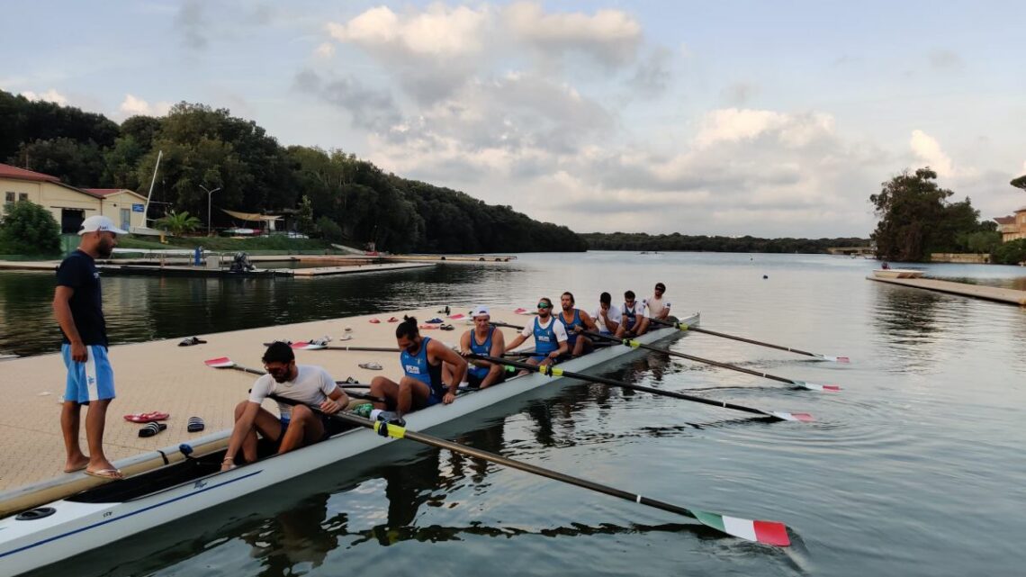 Canottaggio azzurro a Sabaudia per preparare il Mondiale Canottaggio azzurro a Sabaudia per preparare il Mondiale
