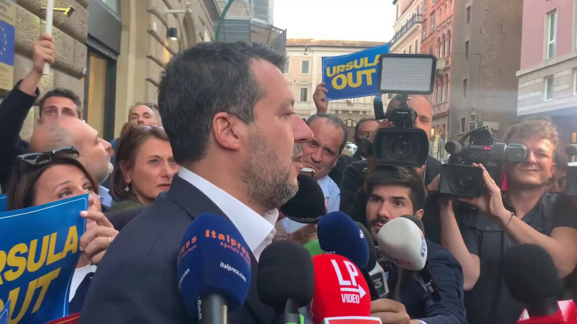 Elezioni, Salvini “Von der Leyen rispetti l’Italia” Elezioni, Salvini “Von der Leyen rispetti l’Italia”