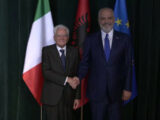 Mattarella a Tirana incontra il primo ministro albanese Rama