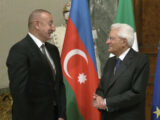 Quirinale, Mattarella riceve il presidente dell’Azerbaigian