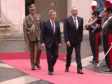 Draghi incontra il presidente della Repubblica dell’Azerbaigian
