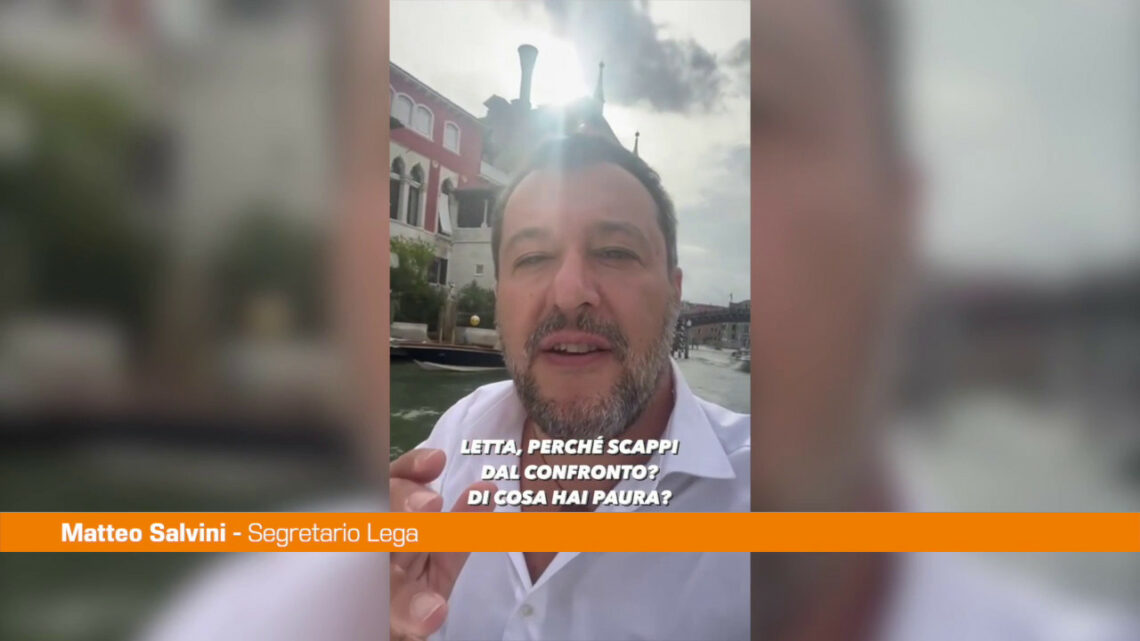 Elezioni, Salvini a Letta “Perché scappi dal confronto?” Elezioni, Salvini a Letta “Perché scappi dal confronto?”