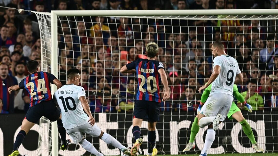 E’ 3-3 al Camp Nou contro il Barça, Inter vicina agli ottavi E’ 3-3 al Camp Nou contro il Barça, Inter vicina agli ottavi