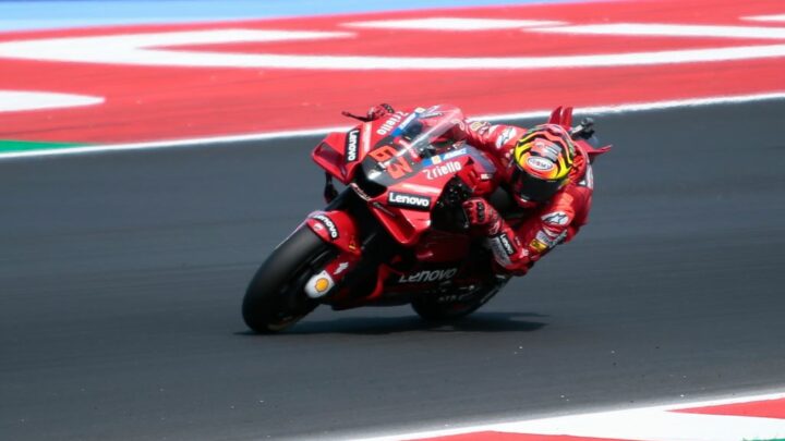 Moto GP, gran premio d’Australia: il sorpasso di Bagnaia