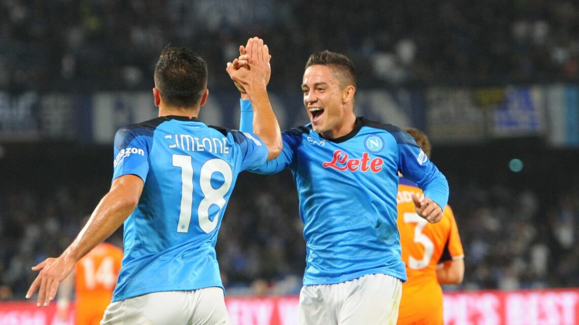 Napoli batte Rangers 3-0, doppietta di Simeone Napoli batte Rangers 3-0, doppietta di Simeone