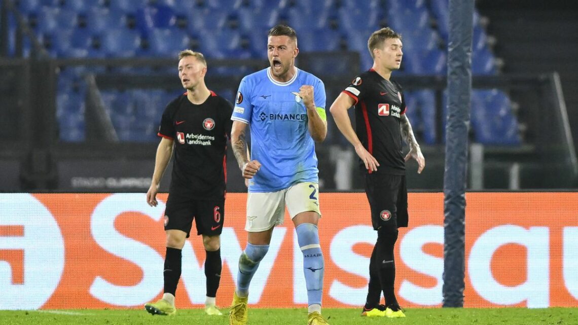 Rimonta vincente della Lazio in Europa League, 2-1 al Midtjylland Rimonta vincente della Lazio in Europa League, 2-1 al Midtjylland
