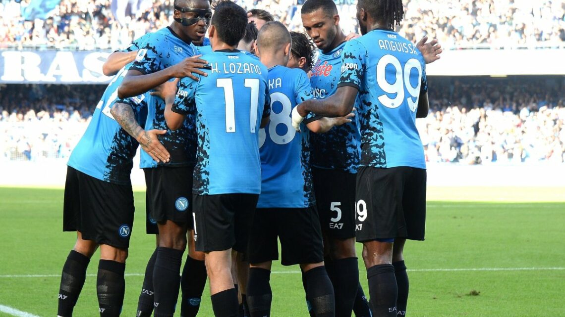 Napoli scatenato, tripletta Osimhen e 4-0 al Sassuolo Napoli scatenato, tripletta Osimhen e 4-0 al Sassuolo