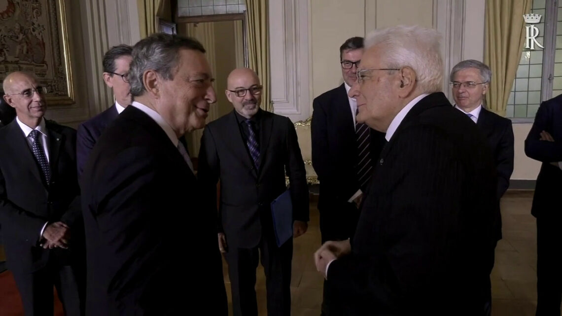 Mattarella incontra Draghi e ministri in vista del Consiglio Ue