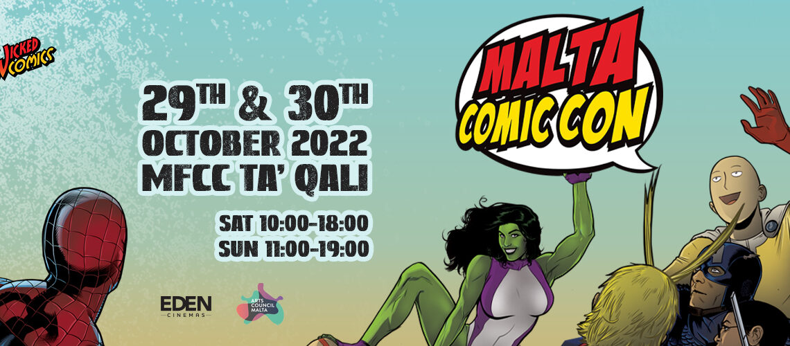 Il Malta Comic Con ritorna con grandi novità per tutti gli appassionati del mondo dei fumetti e dei games Il Malta Comic Con ritorna con grandi novità per tutti gli appassionati del mondo dei fumetti e dei games
