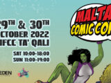 Il Malta Comic Con ritorna con grandi novità per tutti gli appassionati del mondo dei fumetti e dei games