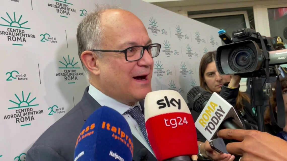 Gualtieri “Il Centro Agroalimentare di Roma è un polo all’avanguardia” Gualtieri “Il Centro Agroalimentare di Roma è un polo all’avanguardia”