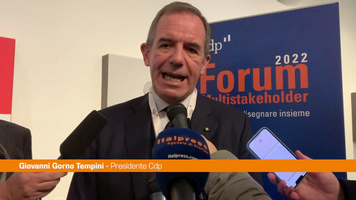 Gorno Tempini “Sostenibilità parte della nostra anima operativa” Gorno Tempini “Sostenibilità parte della nostra anima operativa”