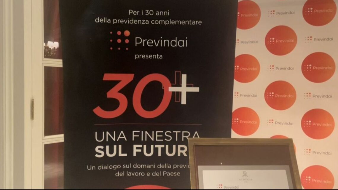 Previndai, 30 anni di previdenza complementare con uno sguardo al futuro Previndai, 30 anni di previdenza complementare con uno sguardo al futuro