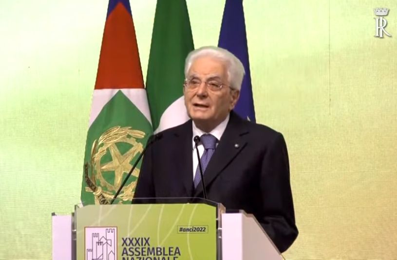 Mattarella “Coesione del Paese passa dai Comuni” Mattarella “Coesione del Paese passa dai Comuni”