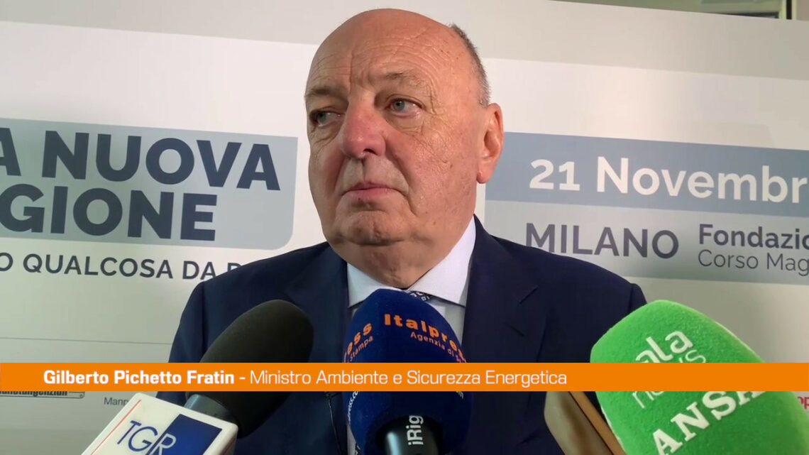 Energia, Pichetto Fratin “Proporrò a governo price cap nazionale” Energia, Pichetto Fratin “Proporrò a governo price cap nazionale”