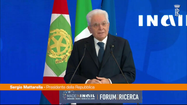 Mattarella “Fondamentale collaborazione per la sicurezza sul lavoro”