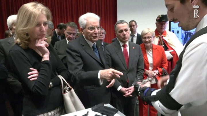Mattarella visita il Politecnico di Zurigo