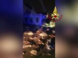 Maltempo a Ischia, l’intervento dei Vigili del Fuoco
