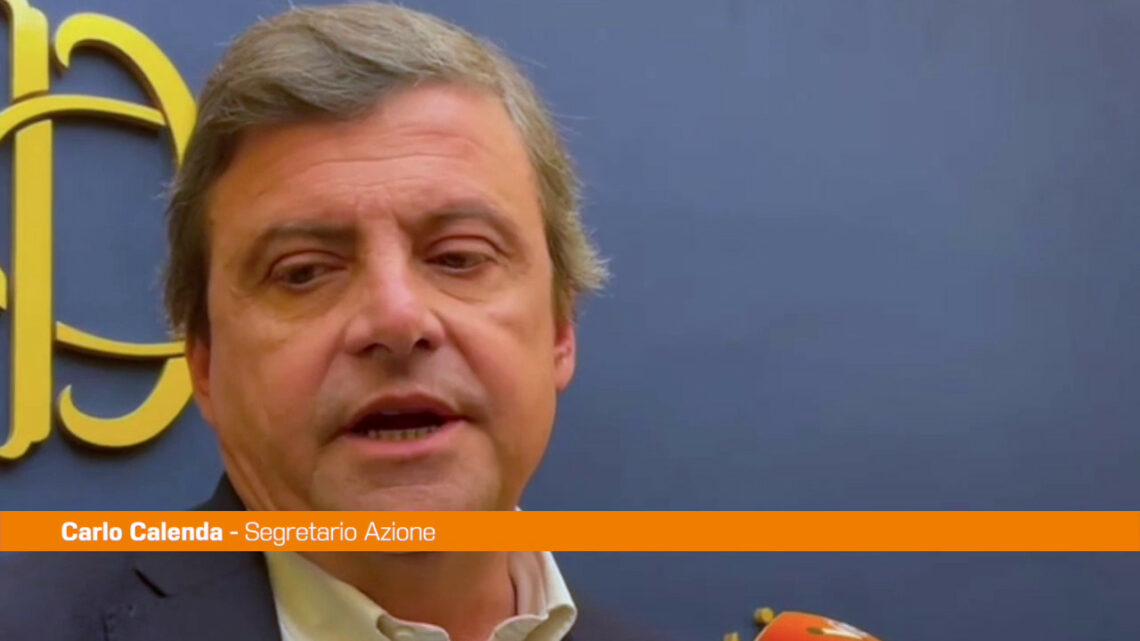 Calenda “Serve un centro riformatore” Calenda “Serve un centro riformatore”