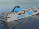 Varata Moby Legacy, standard da crociera per la tratta Livorno-Olbia