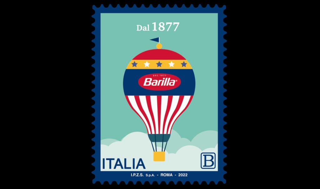 Barilla festeggia i suoi 145 anni con un francobollo speciale Barilla festeggia i suoi 145 anni con un francobollo speciale