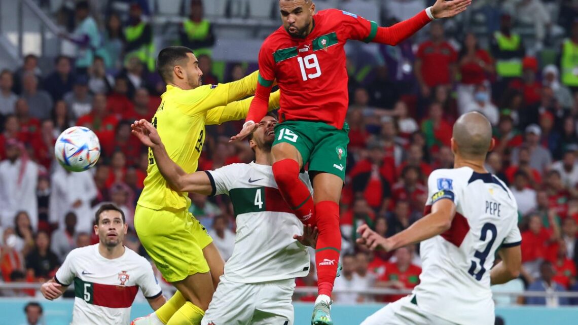 Il Marocco batte 1-0 il Portogallo e vola in semifinale Il Marocco batte 1-0 il Portogallo e vola in semifinale