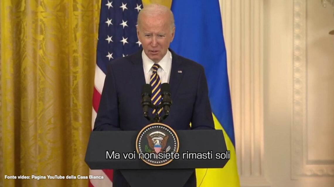 Ucraina, Biden “Dagli Stati Uniti massimo sostegno” Ucraina, Biden “Dagli Stati Uniti massimo sostegno”