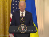 Ucraina, Biden “Dagli Stati Uniti massimo sostegno”