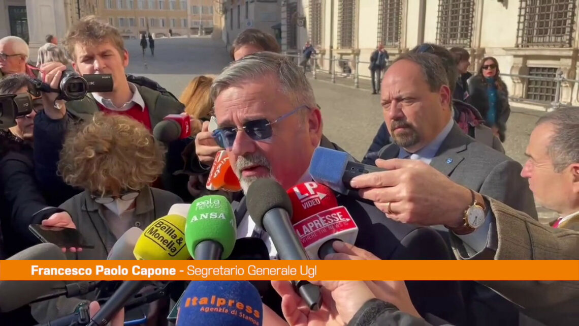 Manovra, Capone “Ora serve dialogo, non la piazza” Manovra, Capone “Ora serve dialogo, non la piazza”